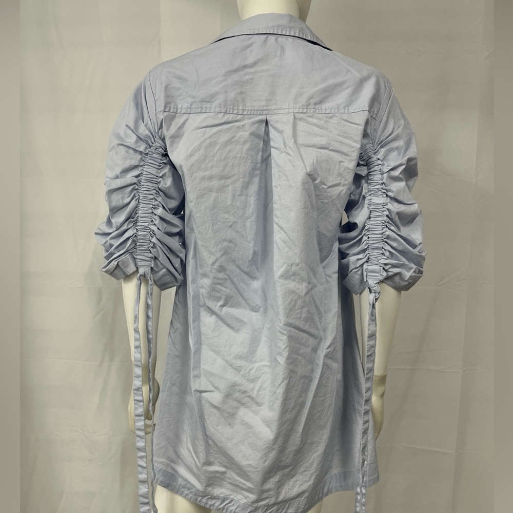 Maeve x Anthropologie Light Blue Button Down Shirt - Picture 6 of 7